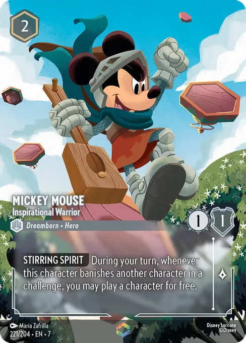 Mickey Mouse - Inspirational Warrior, Archazia's Island #221