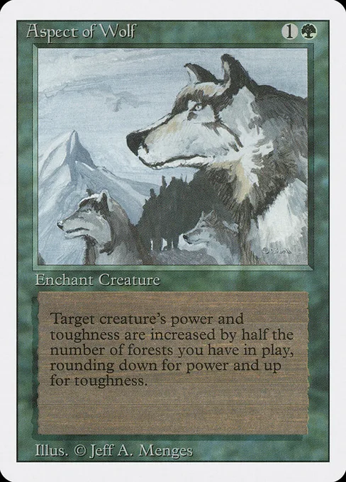 Aspect of Wolf, Revised Edition #186