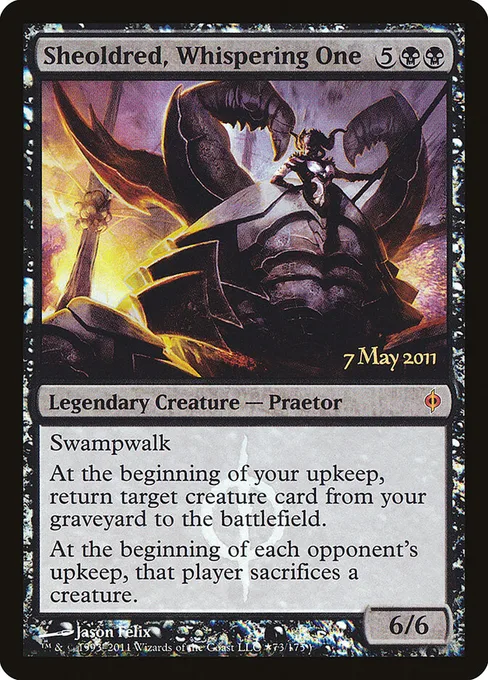 Sheoldred, Whispering One, New Phyrexia Promos #73★
