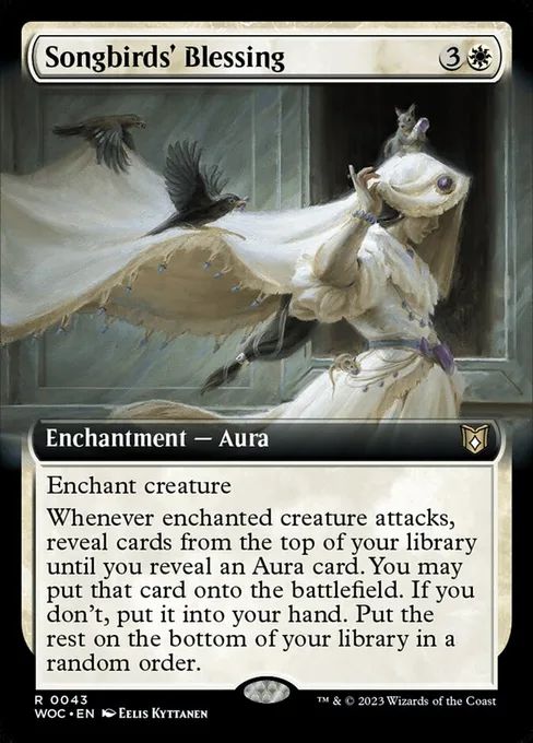 Songbirds' Blessing, Wilds of Eldraine Commander #43