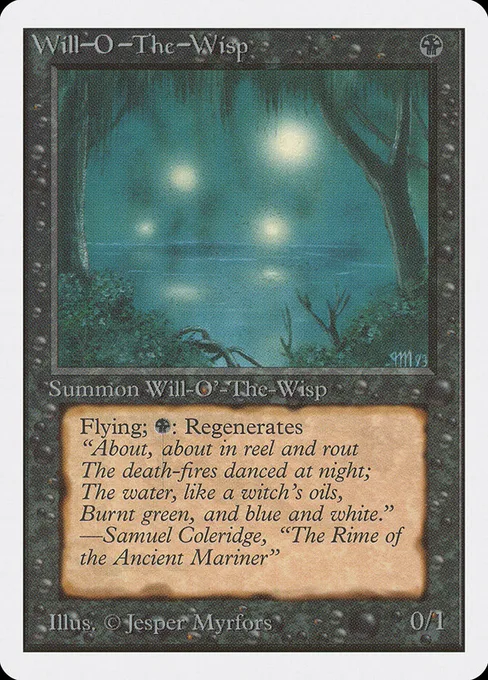 Will-o'-the-Wisp, Unlimited Edition #136