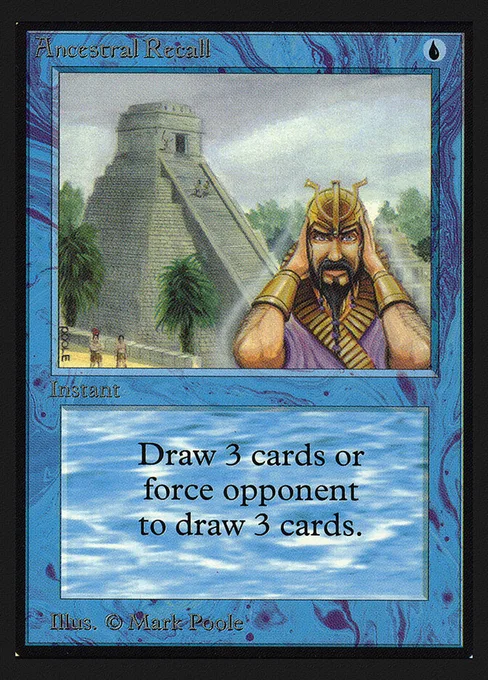 Ancestral Recall, Collectors' Edition #48