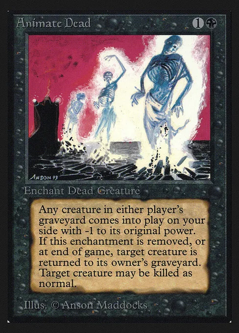 Animate Dead, Collectors' Edition #93