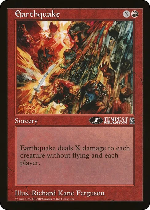 Earthquake, Oversized League Prizes #32