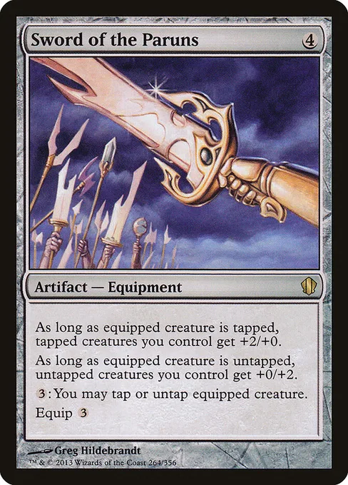 Sword of the Paruns, Commander 2013 #264