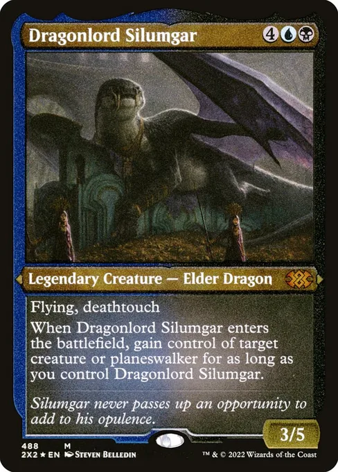 Dragonlord Silumgar, Double Masters 2022 #488