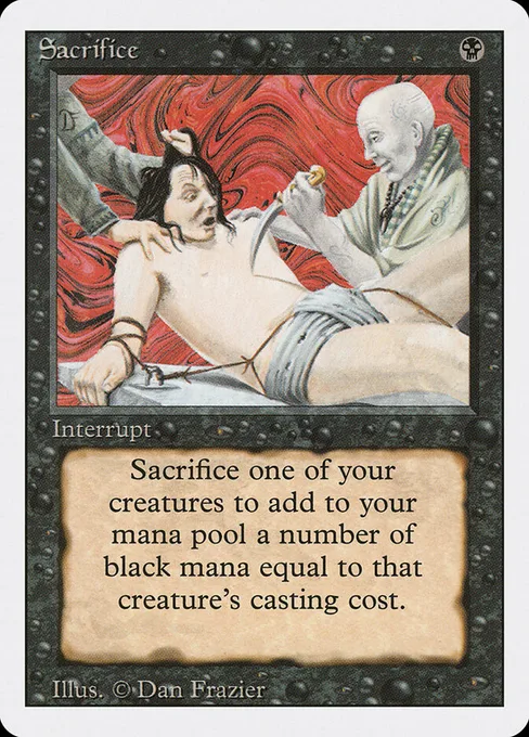 Sacrifice, Revised Edition #126