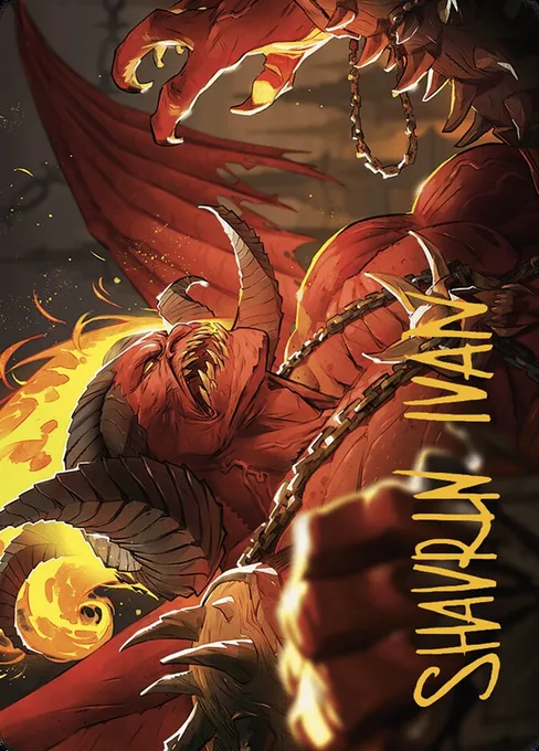 Rakdos, Patron of Chaos // Rakdos, Patron of Chaos, Murders at Karlov Manor Art Series #45