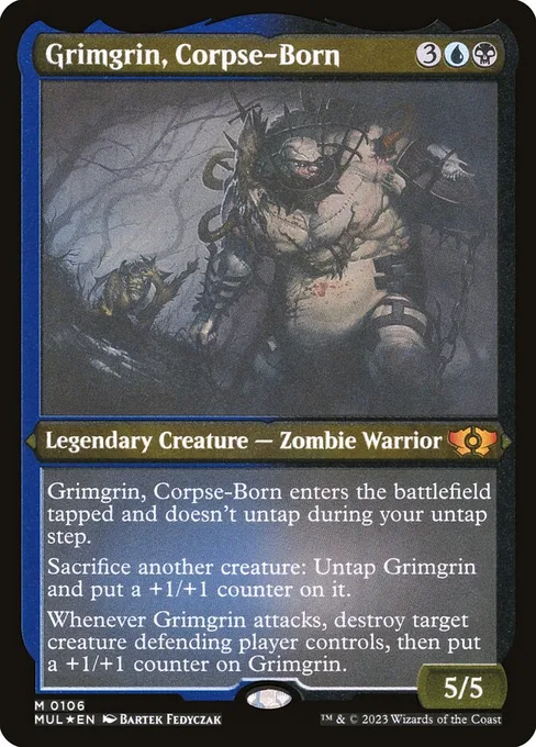 Grimgrin, Corpse-Born, Multiverse Legends #106