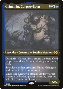 Grimgrin, Corpse-Born, Holofoil