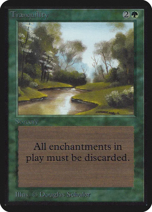 Tranquility, Limited Edition Alpha #220
