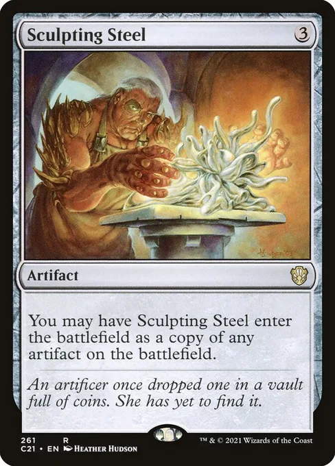 Sculpting Steel, Commander 2021 #261