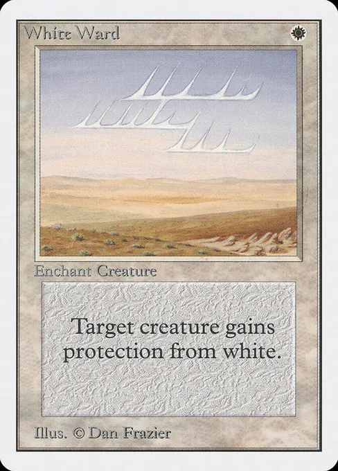White Ward, Unlimited Edition #45