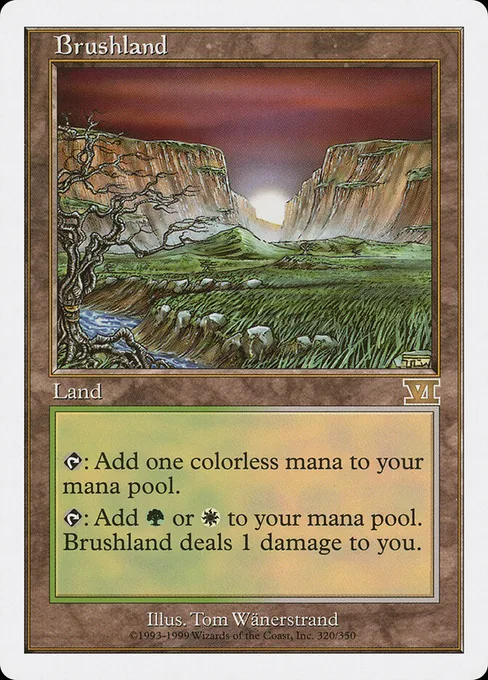 Brushland, Classic Sixth Edition #320