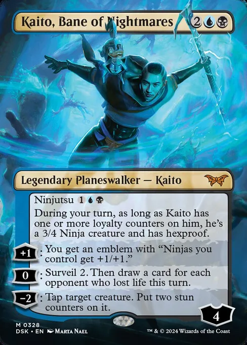 Kaito, Bane of Nightmares, Duskmourn: House of Horror #328