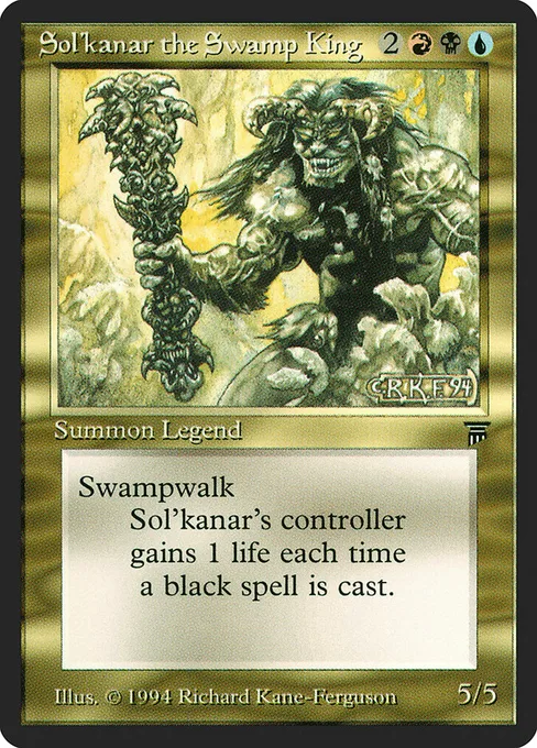 Sol'kanar the Swamp King, Legends #259