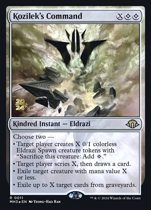 Kozilek's Command, Modern Horizons 3 Promos #11s