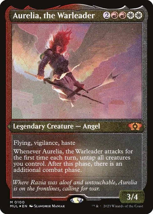 Aurelia, the Warleader, Multiverse Legends #100