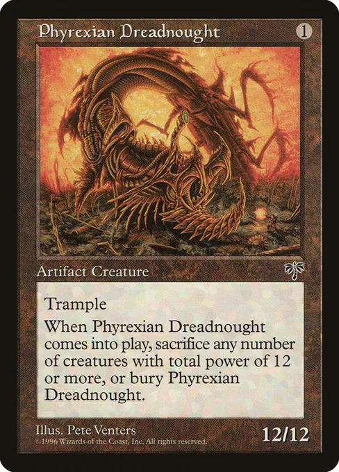 Phyrexian Dreadnought, Mirage #315