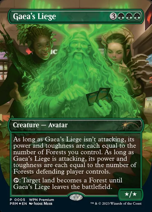 Gaea's Liege, Wizards Play Network 2024 #5