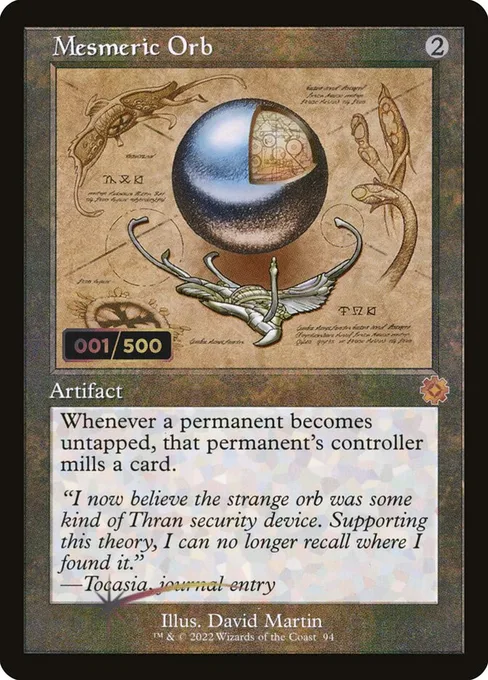Mesmeric Orb, The Brothers' War Retro Artifacts #94z