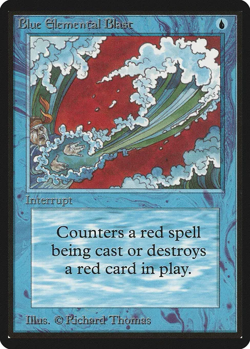 Blue Elemental Blast, Limited Edition Beta #50