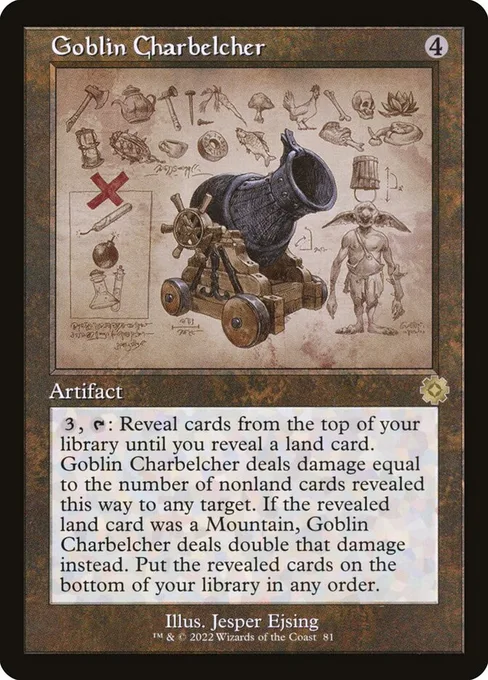 Goblin Charbelcher, The Brothers' War Retro Artifacts #81