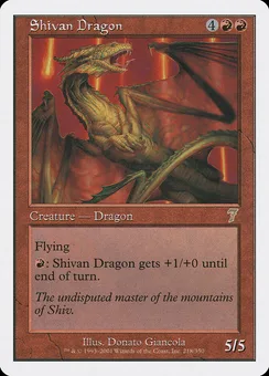 Shivan Dragon, Normal