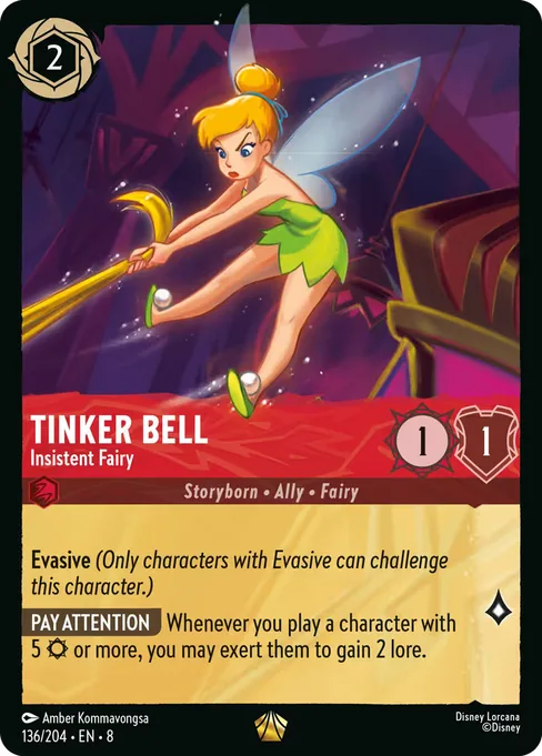 Tinker Bell - Insistent Fairy, Reign of Jafar #136