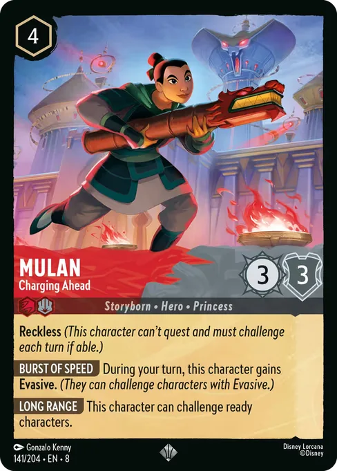Mulan - Charging Ahead, Reign of Jafar #141