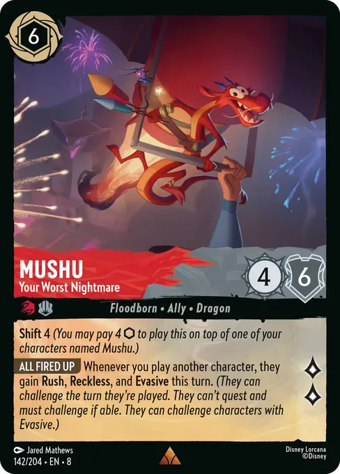 Mushu - Your Worst Nightmare, Reign of Jafar #142