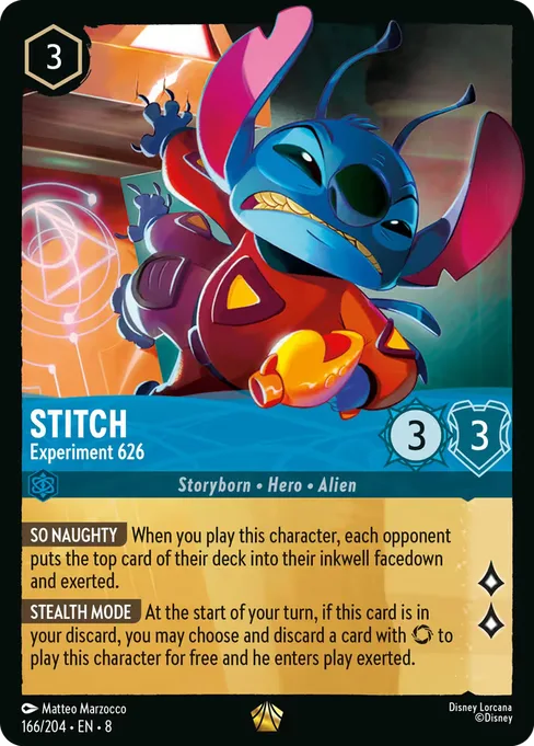 Stitch - Experiment 626, Reign of Jafar #166