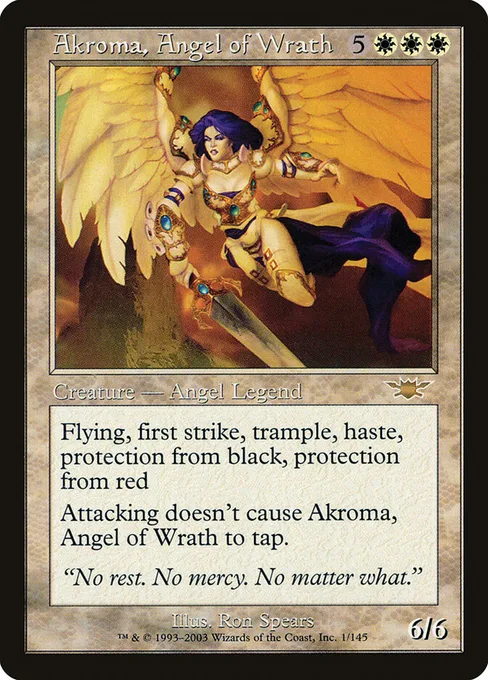 Akroma, Angel of Wrath, Legions #1