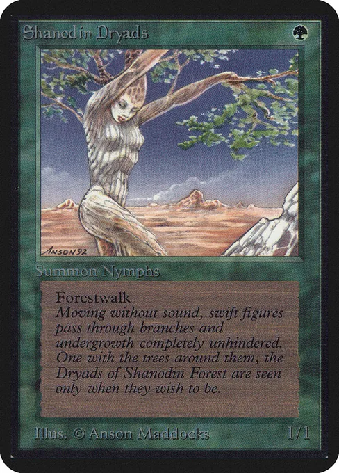 Shanodin Dryads, Limited Edition Alpha #216