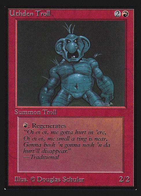 Uthden Troll, Collectors' Edition #181