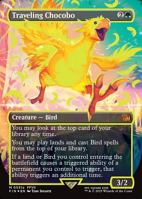 Traveling Chocobo, Final Fantasy #551a