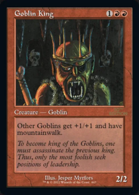 Goblin King, 30th Anniversary Edition #447