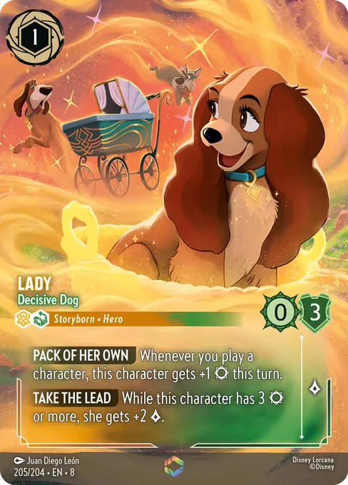 Lady - Decisive Dog, Reign of Jafar #205