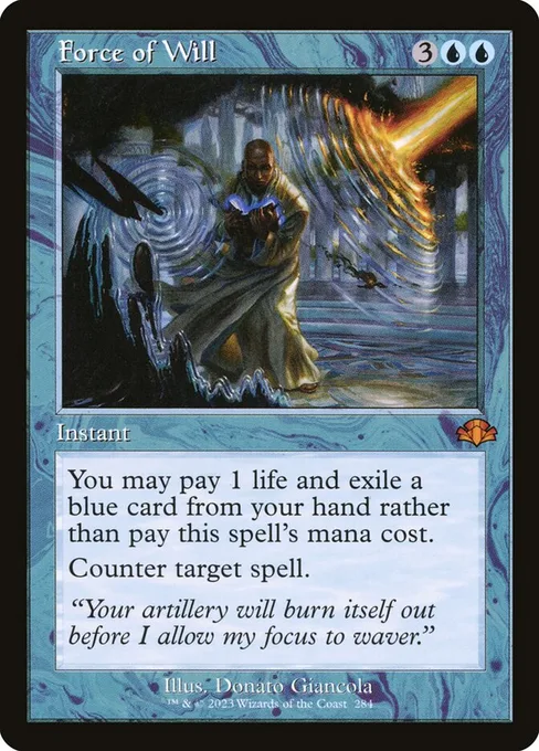 Force of Will, Dominaria Remastered #284