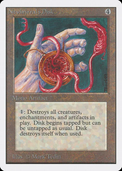 Nevinyrral's Disk, Unlimited Edition #267
