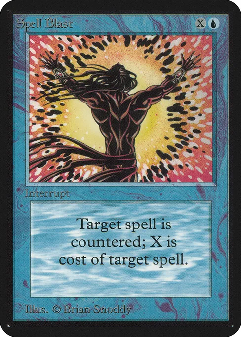 Spell Blast, Limited Edition Alpha #79