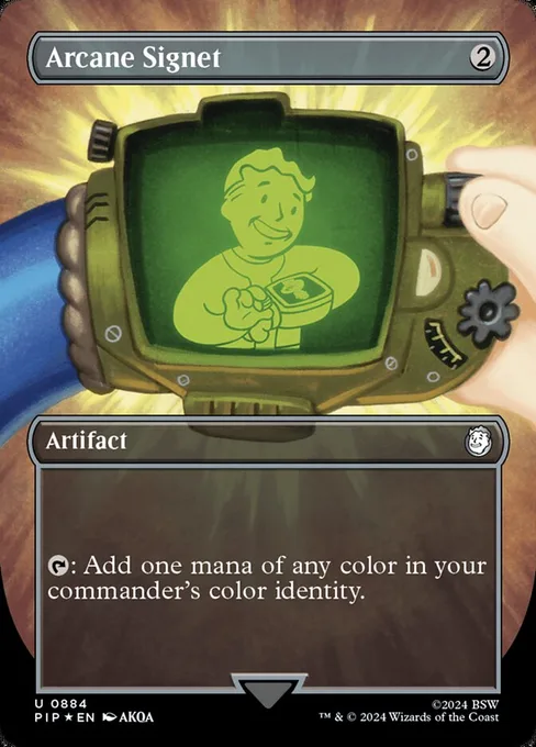 Arcane Signet, Fallout #884