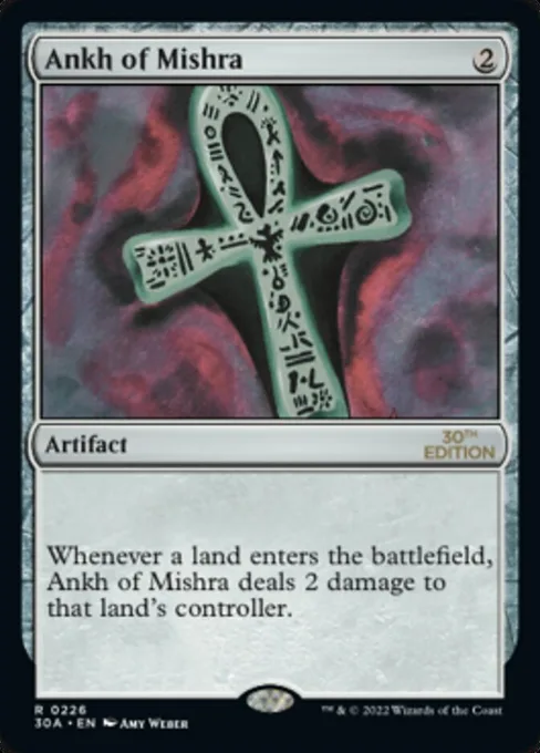 Ankh of Mishra, 30th Anniversary Edition #226