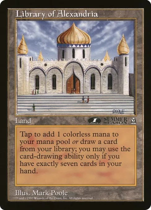 Library of Alexandria, Oversized League Prizes #11