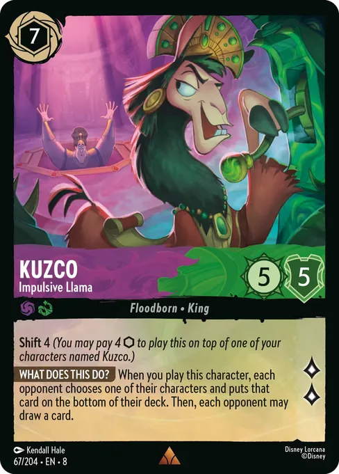 Kuzco - Impulsive Llama, Reign of Jafar #67