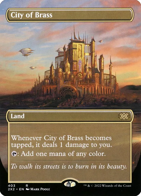 City of Brass, Double Masters 2022 #403