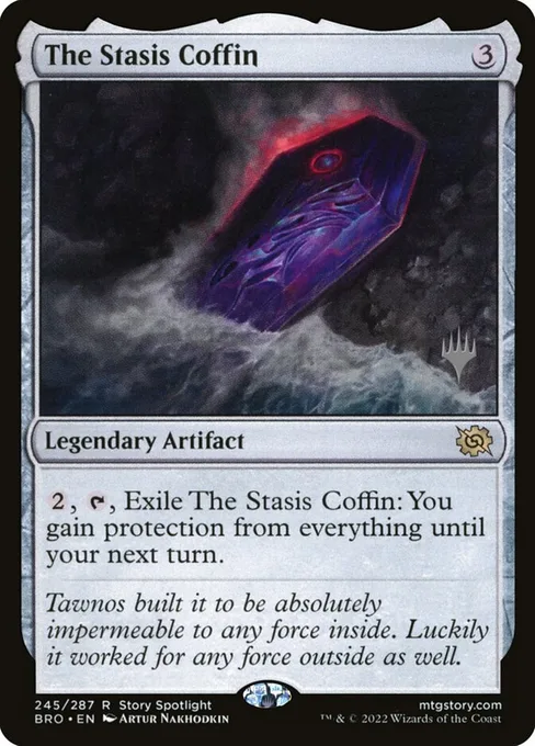 The Stasis Coffin, The Brothers' War Promos #245p