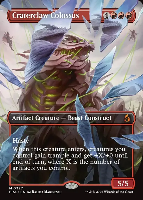 Craterclaw Colossus, Reality Fracture #327