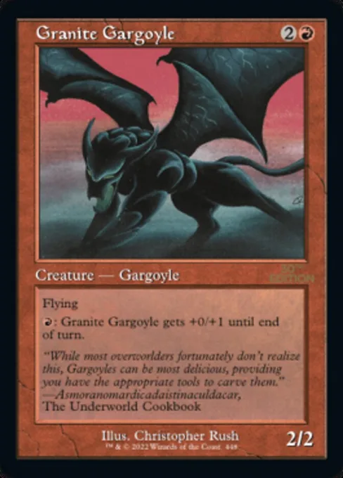 Granite Gargoyle, 30th Anniversary Edition #448
