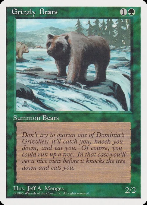 Grizzly Bears, Rivals Quick Start Set #41